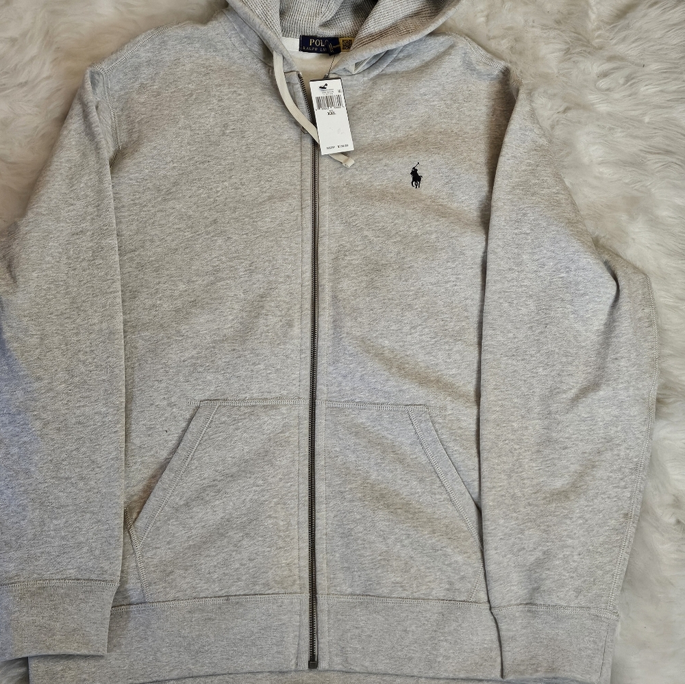 POLO BY RALPH LAUREN FULL ZIP HOODIE SZ XXL
